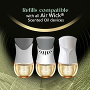 Air Wick Vibrant Plug in Scented Oil Refill, 2ct, White Sage & Mahogany, Air Freshener, Essential Oils