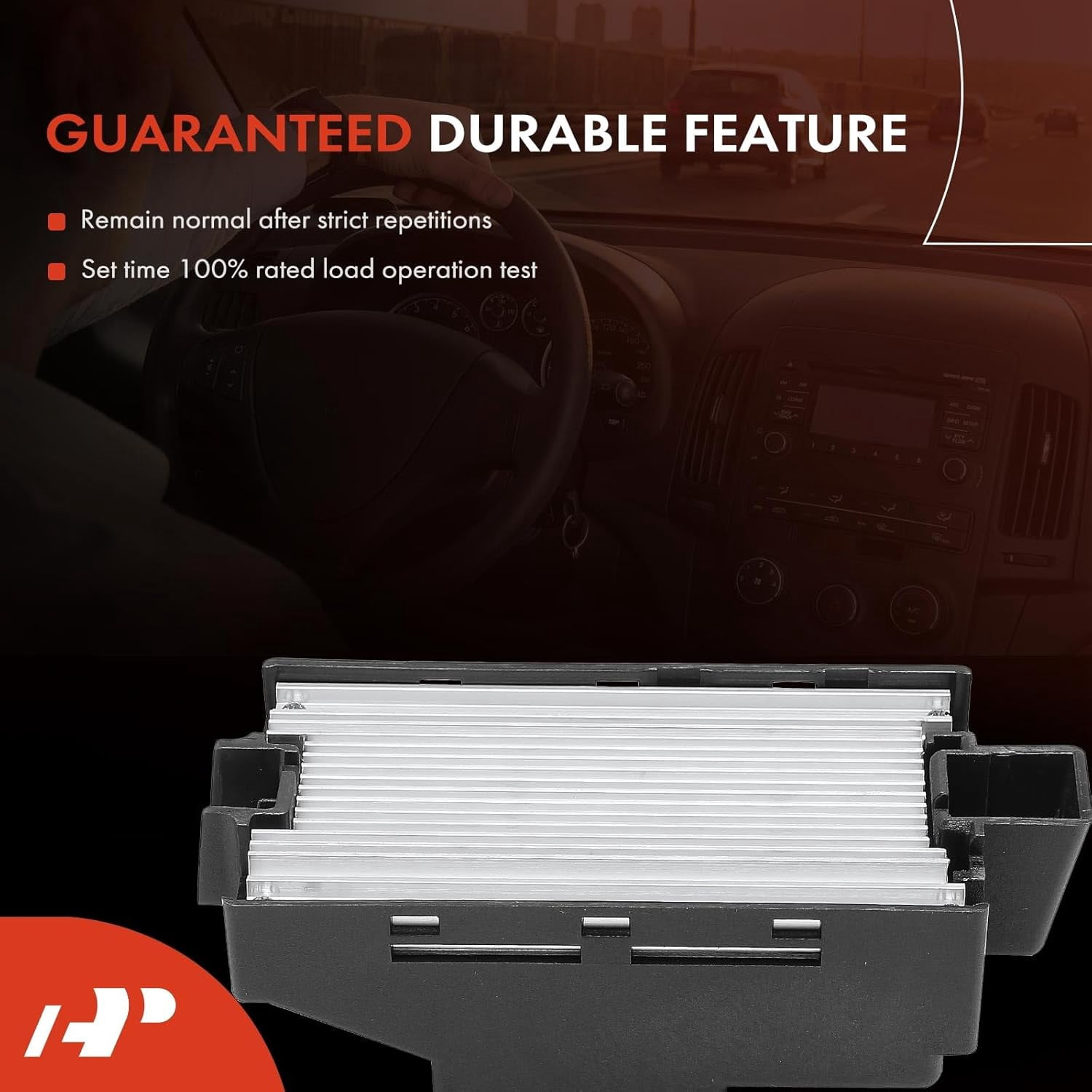 A-Premium HVAC Blower Motor Resistor Compatible with Chevrolet Malibu 2013 2.0L/2.4L/2.5L Cruze 2011-2015 Spark 2014-2015 Spark EV 2016 & Buick LaCrosse 2011-2014 Verano 2012-2015 Regal 2011-2014