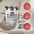 thumbnail image 6 of Wife Gifts for Wife From Husband - Best Valentines Day Gifts for Her Wife - Wifey Gifts, Anniversary Birthday Gifts for Her Wife, Wife Valentines Gifts, 20 oz Wifey Tumbler Wife Cup, 6 of 6