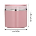 thumbnail image 3 of Staron under $5! Insulated Stainless Steel Food Container 630ml Leak-Proof, Portable Heating Bowl with Handle for Soup Meals Outdoor Picnics, Thermal Keep Warm Cup Lunch Box, 3 of 5