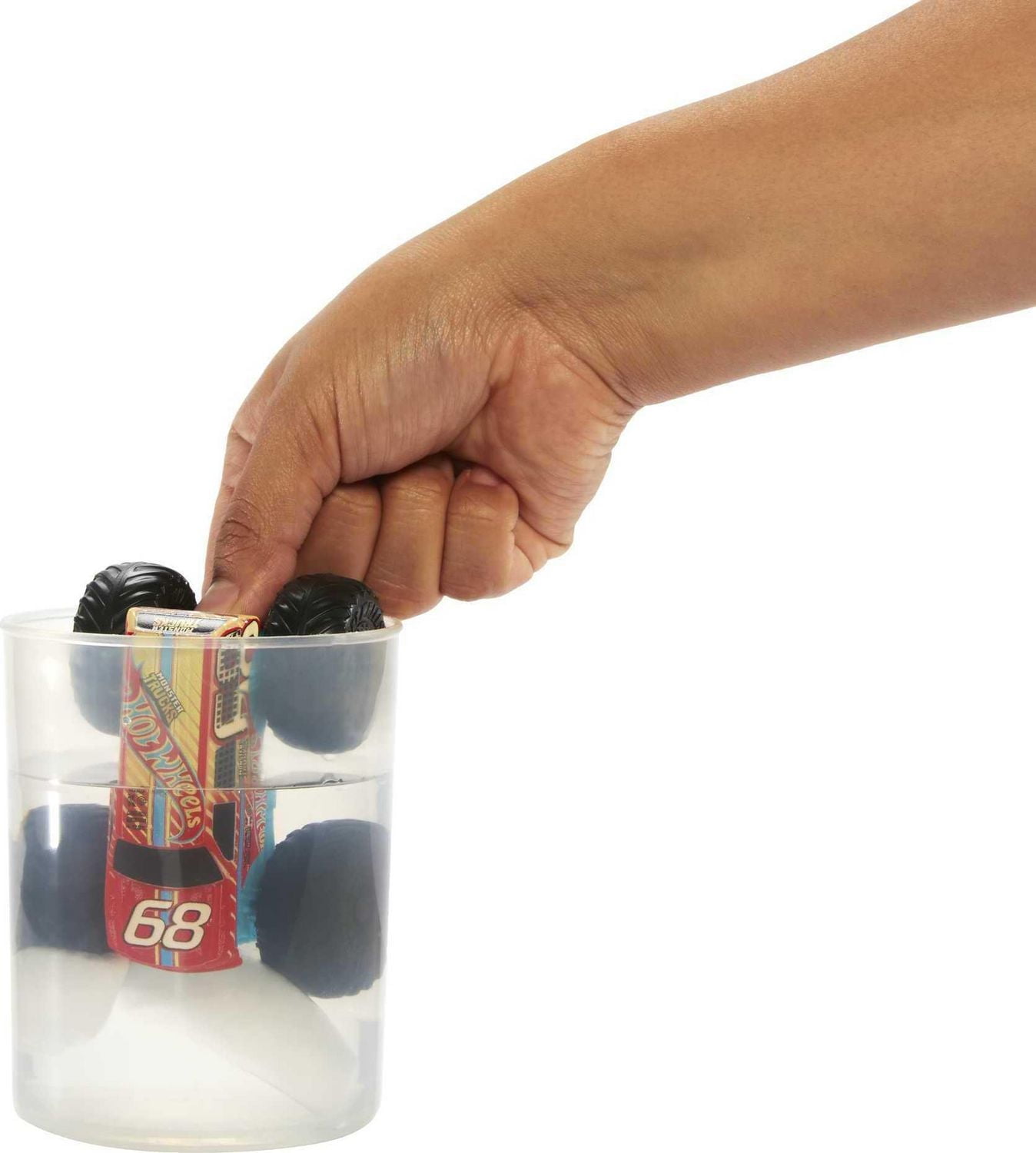 Hot Wheels Color Reveal Monster Trucks Camion, 3+ans