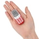 thumbnail image 2 of Mini Small GSM Dual SIM Card Mobile Phone Bluetooth Cellphone Red, 2 of 4