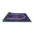 thumbnail image 2 of Ahgly Company Indoor Round Persian Blue Traditional Area Rugs, 3' Round, 2 of 4