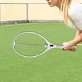 thumbnail image 4 of Entrenamiento de swing de raqueta de tenis, la raqueta Snap ayuda con todos los golpes de raqueta de tenis Gris, 4 of 5