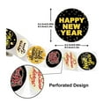 thumbnail image 3 of 500Pcs Happy New Year Sticker Round Sealing Sticker Self-Adhesive Wrapping Labels for Envelopes Christmas Cards, 3 of 8