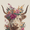 Floral, variant on Misty Mountain Landscape Canvas Print, Suitable for Living Room, Bedroom, Office, Hotel Lobby, Art Studio
