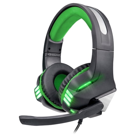 UPC: 0639131404809 | Pro-Wired Gaming Headset with Great Stereo Surround Sound Effect (IQ-480G)