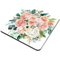 thumbnail image 3 of Watercolor Peonies Floral Mouse Pad Women's Rectangle Mousepad Non-Slip Rubber Base for Office Decor & Gifts, 3 of 4
