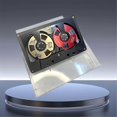 thumbnail image 4 of Blank Tape Metal Reel Hollow Case for DIY Recording B, 4 of 5