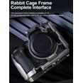 thumbnail image 4 of YANZUO R6 II Camera Cage Aluminum Video Camera Rig For Canon R62 R6 Camera, 4 of 9