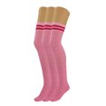 thumbnail image 4 of 3 Pairs Over The Knee Thigh High Socks Warm Stocking Women Boot Socks - Pink, 4 of 10