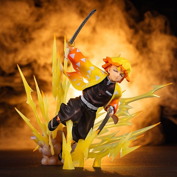 Demon Slayer Anime Doll Tanjiro Ni Douzi My Wife Zenyi Butterfly Ninja PVC Action Figure Collection Model Child Birthday Gift Fivean unisex