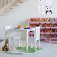 thumbnail image 4 of Humble Crew Carly Extra Large Toy Storage Organizer with 20 Plastic Storage Bins, White/Pink, 4 of 4