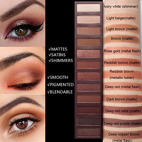 dark brown eyeshadow palette