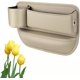 thumbnail image 1 of Mylanci Bolsa de cuero para portavasos de coche, caja de almacenamiento para asiento de coche con portavasos, organizador de relleno para huecos de asiento de coche, bolsa de cuero para huecos de coch, 1 of 7