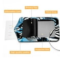 thumbnail image 4 of Zebra Square PU Leather Luggage Tags, 2 Pack, with Privacy Cover and Stainless Steel Ring - Suitable for Travel, Backpack, Handbag - Bag Tags, Handbag Tags, 4 of 7