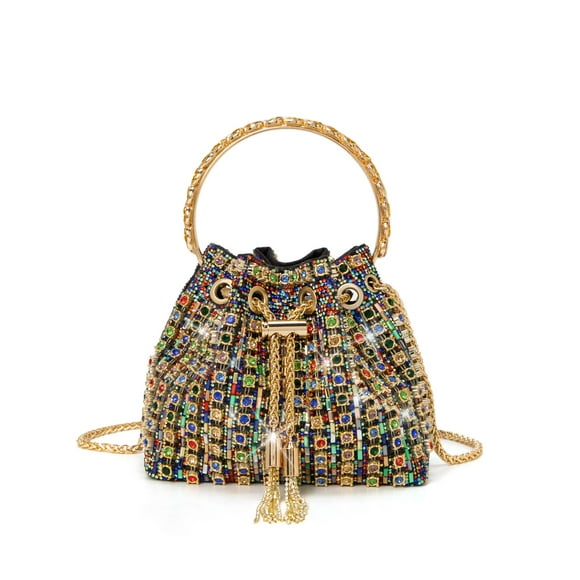 Bolso de noche Sweetovo Sweetovo con diamantes brillantes