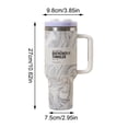 thumbnail image 4 of Stanley Iceflow Vaso de Acero Inoxidable - Botella de Agua Aislada al Vacío para el Hogar y el Coche Vaso Reutilizable con Pajita Resistente a las Fugas Flip Frío durante 40oz, 4 of 6