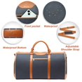 thumbnail image 4 of Bolsa para ropa ZRSUN Jenni Bag, traje de mano con zapatos, negro/marrón, 4 of 7