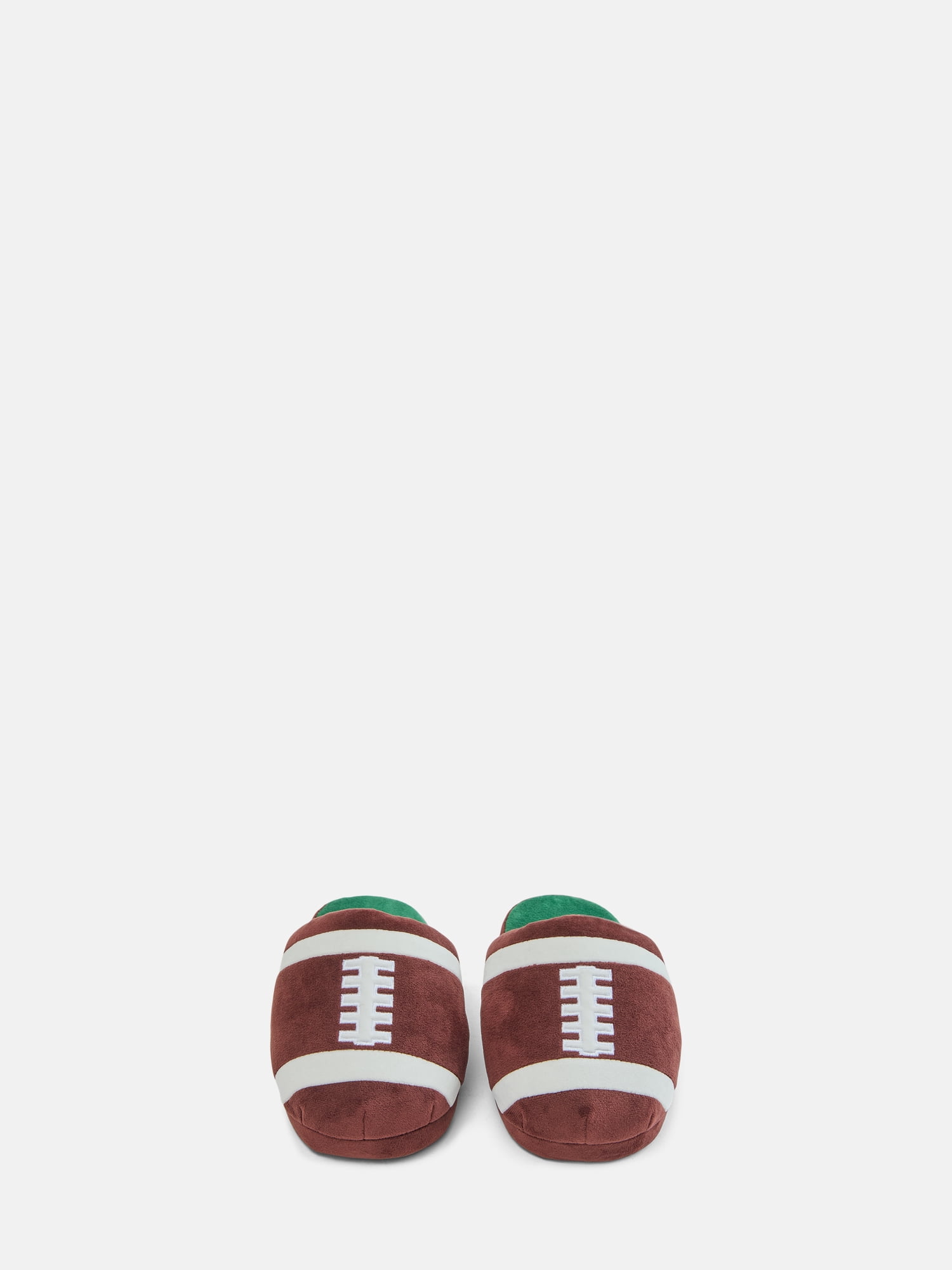 Wonder Nation Little and Big Boys Sports Puffed Scuff Slippers