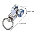 thumbnail image 2 of ULTNICE Pulleys for Curtain Track Use 8Pcs 1.61X0.71X0.51In, 2 of 8