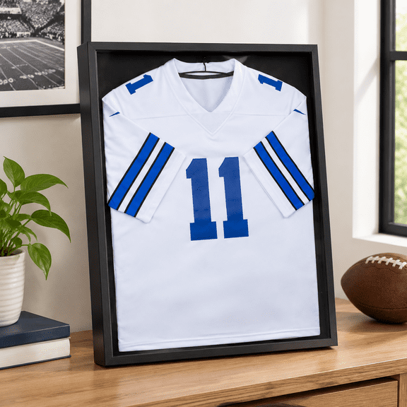 Large Baseball Jersey Display Case: 28x36in Xxl Shadow Box