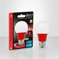 thumbnail image 2 of Xtricity Ampoule LED Type A/5W/120V/E26/ Couleur Rouge 1cd, 2 of 4