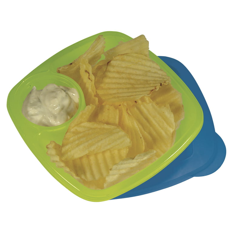 Take A Dip 2 the Side Food Storage Snack with Salad Dressing