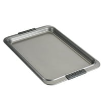 Anolon Advanced Bakeware 10 inch X 15 inch Nonstick Cookie Sheet, Gray with Silicone Grips