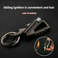 thumbnail image 3 of Lighter, Permanent Match Infinity Lighter with Multitool Keychain Bottle Opener, Permanent Match Infinity Lighter, Keychain Match Strike, Suitable for Travel (Black, 2pc), 3 of 6