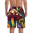 thumbnail image 5 of Board Shorts Summer Psychedelic Hawaii Beach Short Pants Men Running Surf Fast Dry Printed Swim Trunks, 5 of 5