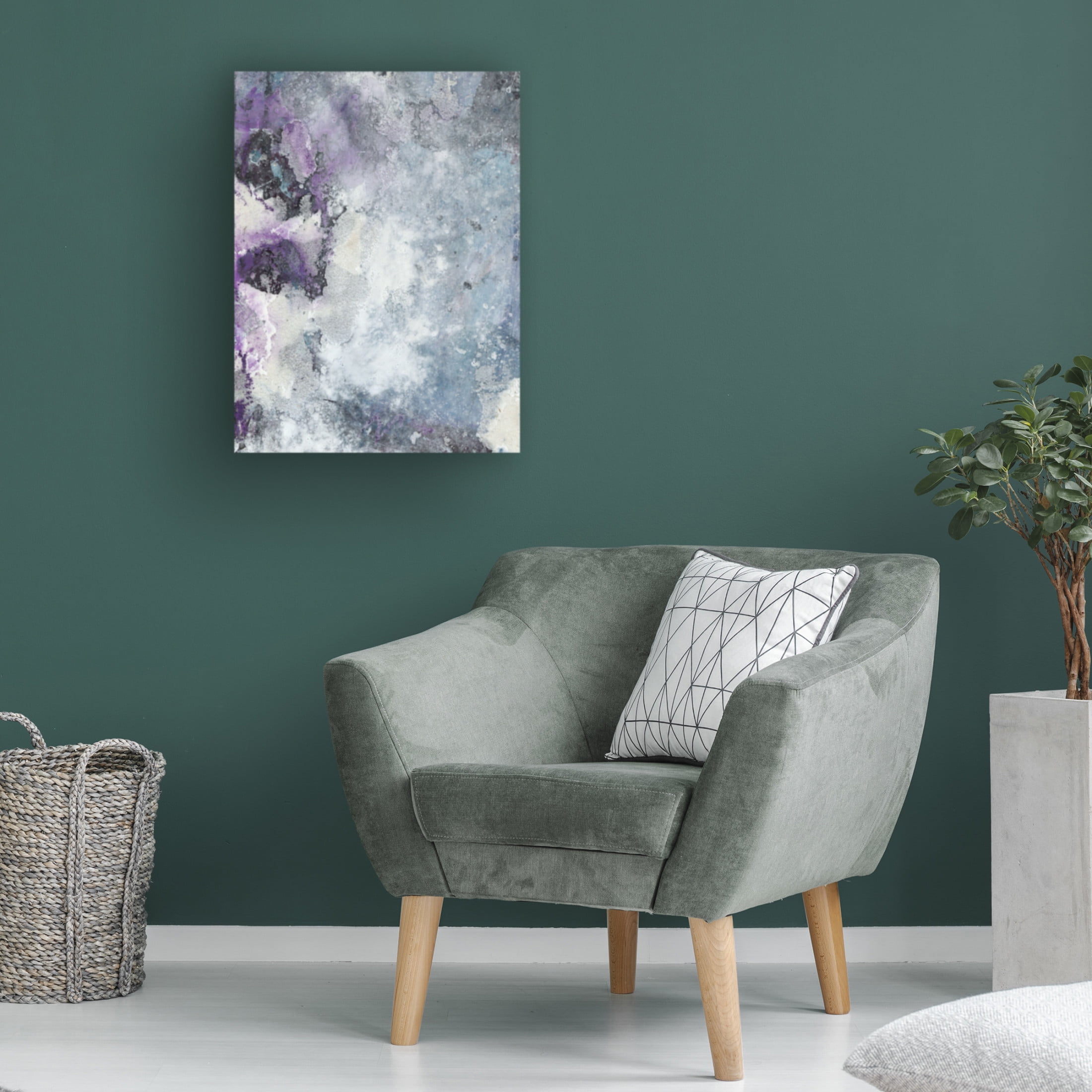 Canvas Wall Art - Deb Chaney 'Emerald Lake' Wall Art for Living Room, Bedroom, or Office Décor by Trademark Fine Art - 24 x 32 Inches