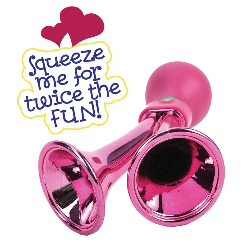 Zefal Z-Kids Pink Double Fun Bike Horn (Good for Safety, Loud)