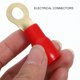 thumbnail image 3 of Terminal de anillo de crimpado Cable de batería redondo Cable eléctrico Cable Wisk Conectores eléctricos Terminales 20 pares, 3 of 6