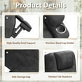 thumbnail image 6 of Vineego power lift recliner chairs massage Single sofa chair with cup holder for elderly,Black, 6 of 7