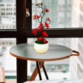thumbnail image 4 of Fake Plant Potted Arrangement Artificial Potted Flowers for Party Flowers Table Decor Simulation Flower Home Decorations Red, 4 of 9