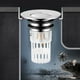 thumbnail image 3 of Tapón de Lavabo para Baño con Filtro Extraíble de Acero Inoxidable. Recogedor de Pelos. Reemplaza El Tapón Del Lavabo., 3 of 5