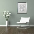 thumbnail image 3 of Trademark Fine Art "Family Mandalas" Canvas Art by Hello Angel, White Matte, Silver Frame, 3 of 4