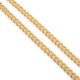 thumbnail image 3 of Gargantilla Collar Cubana Dorada 9mm Ametrinaa Chapa de Oro 18k, 3 of 5