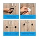 thumbnail image 5 of Cerradura de seguridad para refrigeradores para niños, cerradura multifuncional con material resistente para proteger artículos delicados en su hogar, 5 of 5