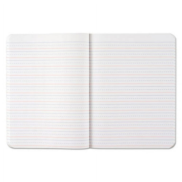 Primary Composition Book, Manuscript Format, Blue/White Cover, (100) 9.75 x 7.5 Sheets Primary Composition Book, Manuscript Format, Blue/White Cover, (100) 9.75 x 7.5 Sheets