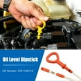 thumbnail image 3 of Unique Bargains 1 Pcs Engine Oil Dipstick Engine Oil Fluid Level Dipstick for Audi A4 Base 2.8L V6 No.078115611S, 3 of 7