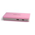 thumbnail image 2 of 14000 mAh Portable USB Power Bank/ External Battery for Microsoft Lumia 650,Lumia 640,550, Lumia 435, 640 XL, Lumia 735/730 - Pink, 2 of 2