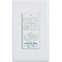 Kichler 370155 Ac Standard Full Function Wall Remote Control - White