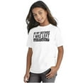 thumbnail image 3 of In My Defense I Was Left Unsupervised Crewneck T Shirts Boy Girl Teen Brisco Brands M, 3 of 6