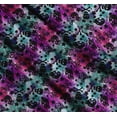 thumbnail image 3 of Soimoi Cotton Voile Fabric Star,Crossbones & Skull Halloween Printed Fabric 1 Yard 56 Inch Wide, 3 of 7