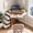 White+Brown, variant on Fnova Corner Desk for Small Space, Triangle Computer Desk with 3 Drawers, 90-Degree Makeup Vanity Desk for Home Office, Bedroom (Grey+White)