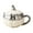 A, variant on PuSpu Halloween Decoration Ceramic Pumpkin Cup European-style Electroplated Cup Cute Mug High-value Breakfast Cup With Lid And Spoon Cup Halloween Gift 300ML Halloween Indoor Outdoor Decor