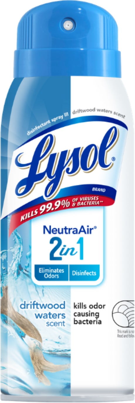 Lysol Antibacterial Spray Crisp Linen Scent 1ea 12.5oz Can-Brand New-SHIP  24 HRS
