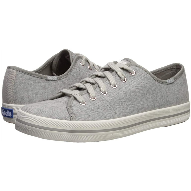 Keds Women s Kickstart Geo Jersey Sneaker Grey Walmart